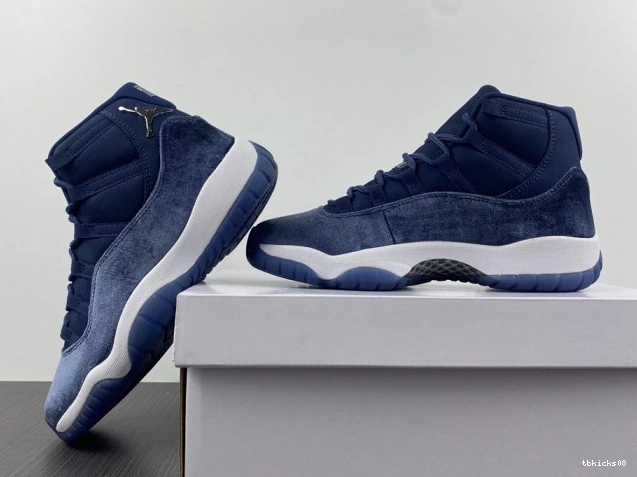 Rep TBkick Velvet Navy Air Jordan WMNS Midnight 11 AR0715-441 0814